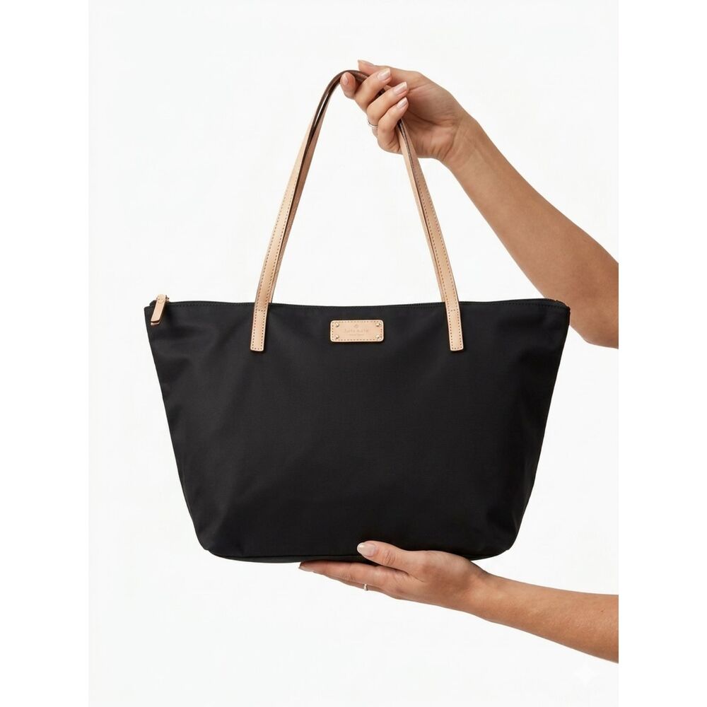 Kate Spade New York Black Nylon Tote